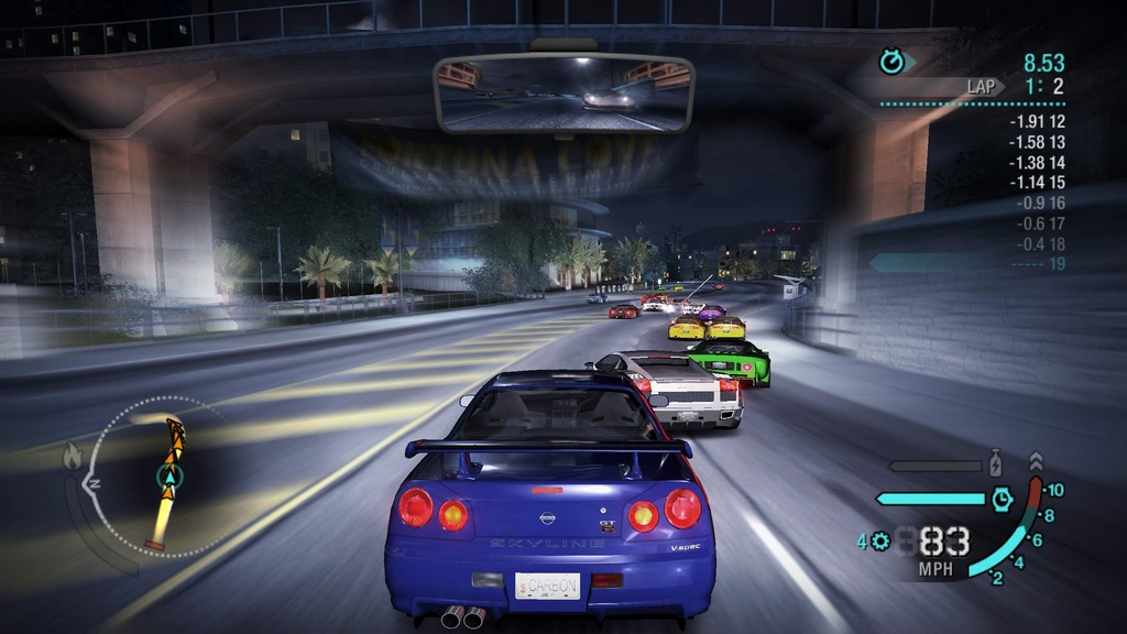 Need for Speed Carbon sur la route
