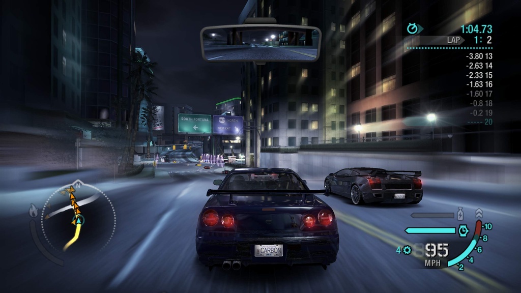 Need for Speed Carbon sur la route