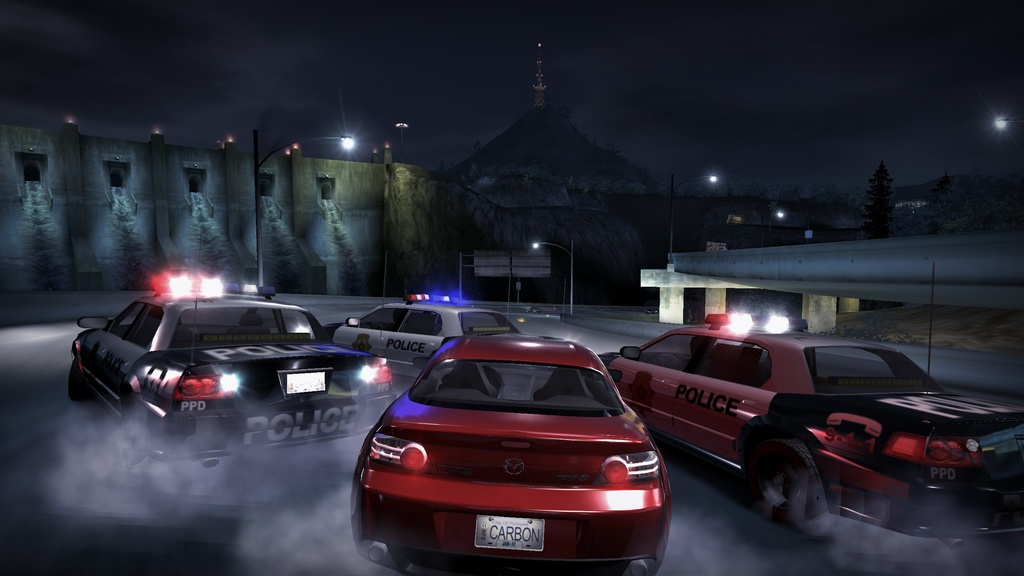 Need for Speed Carbon menotté