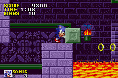 Sonic Genesis et la Marble Zone