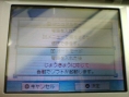 Nintendo DS : photos des menus