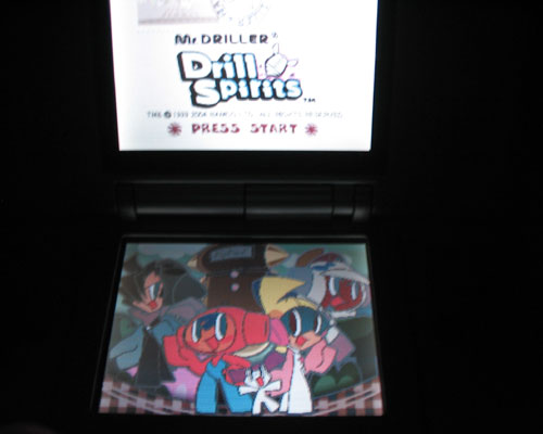 La Nintendo DS sur sa télévision
