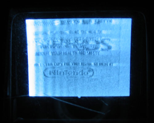 La Nintendo DS sur sa télévision