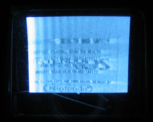 La Nintendo DS sur sa télévision