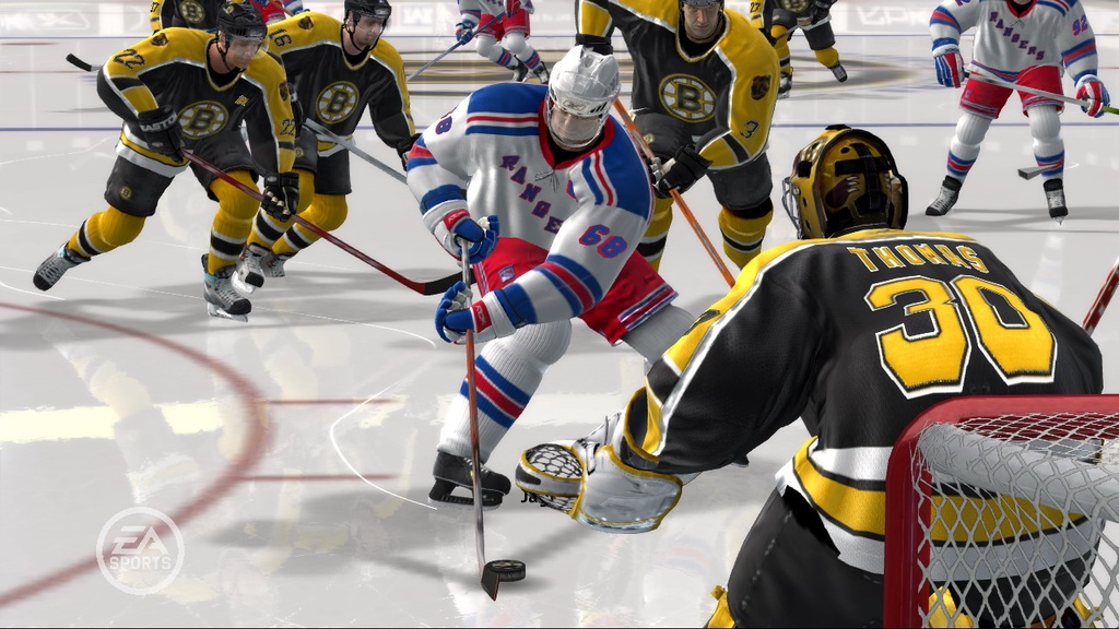 NHL 07 : séance photo