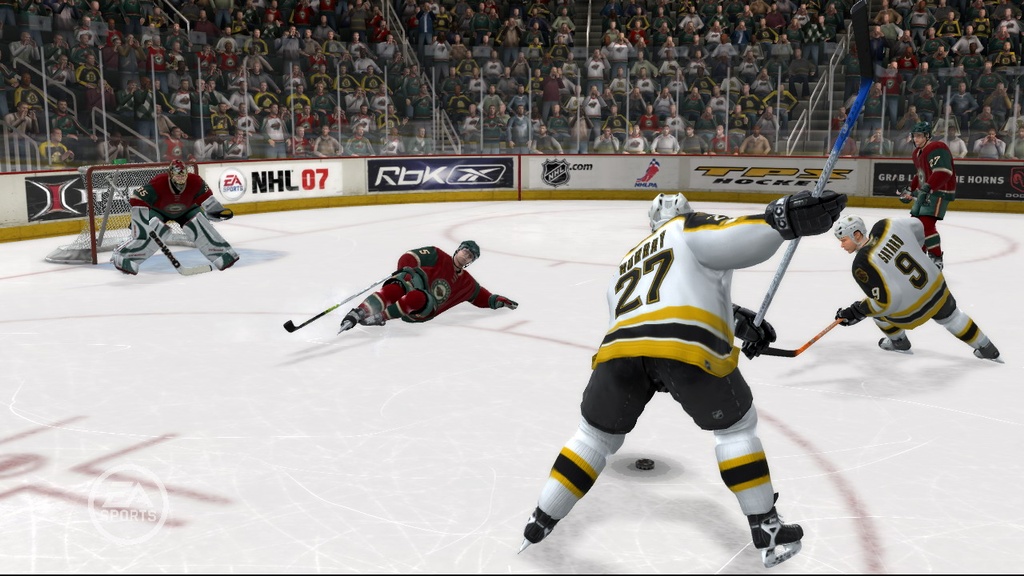 NHL 07 : remise en jeu