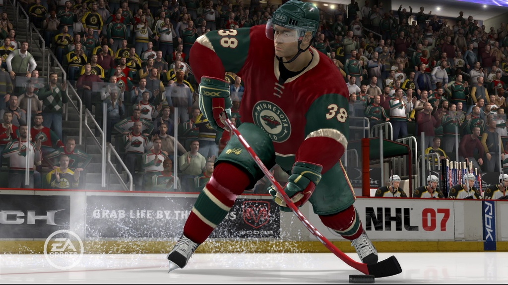 NHL 07 : remise en jeu