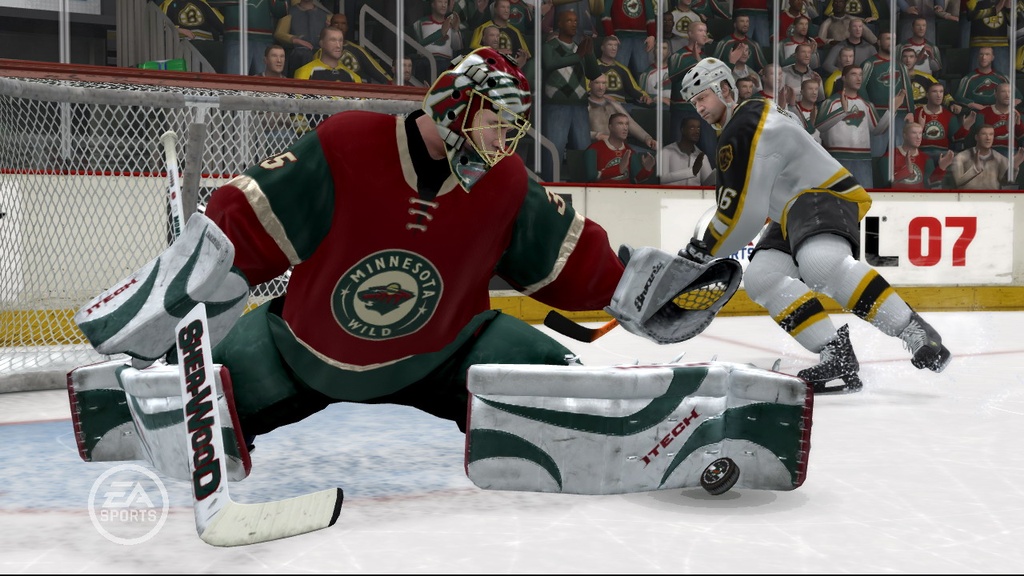 NHL 07 défile sur la glace