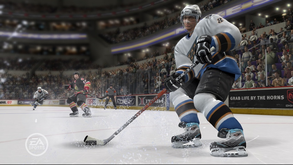 NHL 07 défile sur la glace