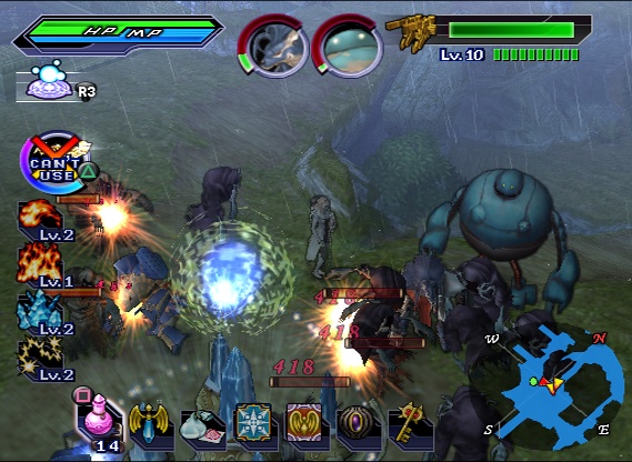 Shining Force EXA en action