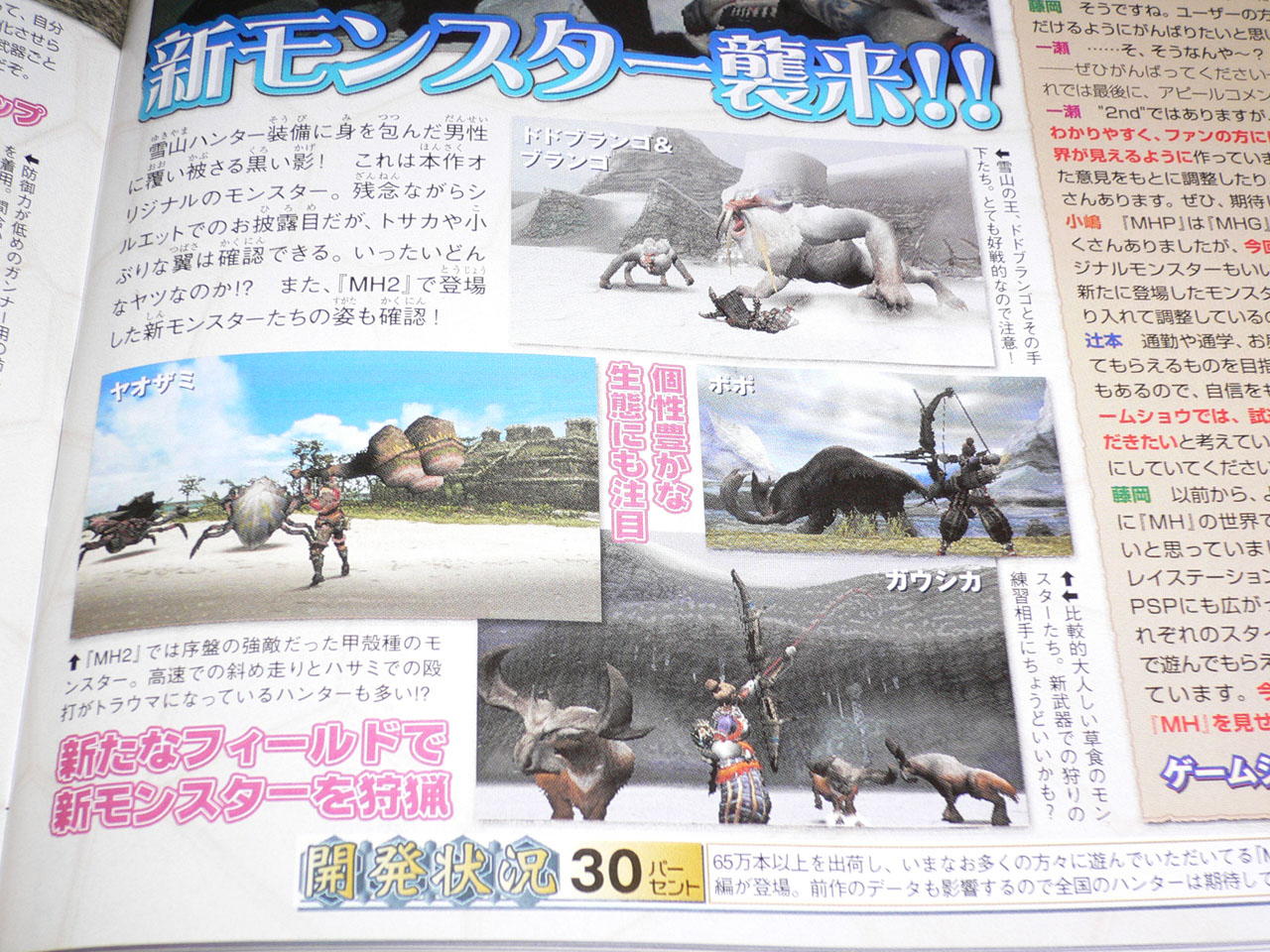 Monster Hunter Portable 2 annoncé