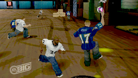 NFL Street 3 s'illustre sur PSP