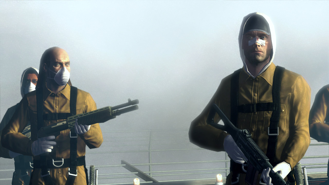 Kane & Lynch arme au poing