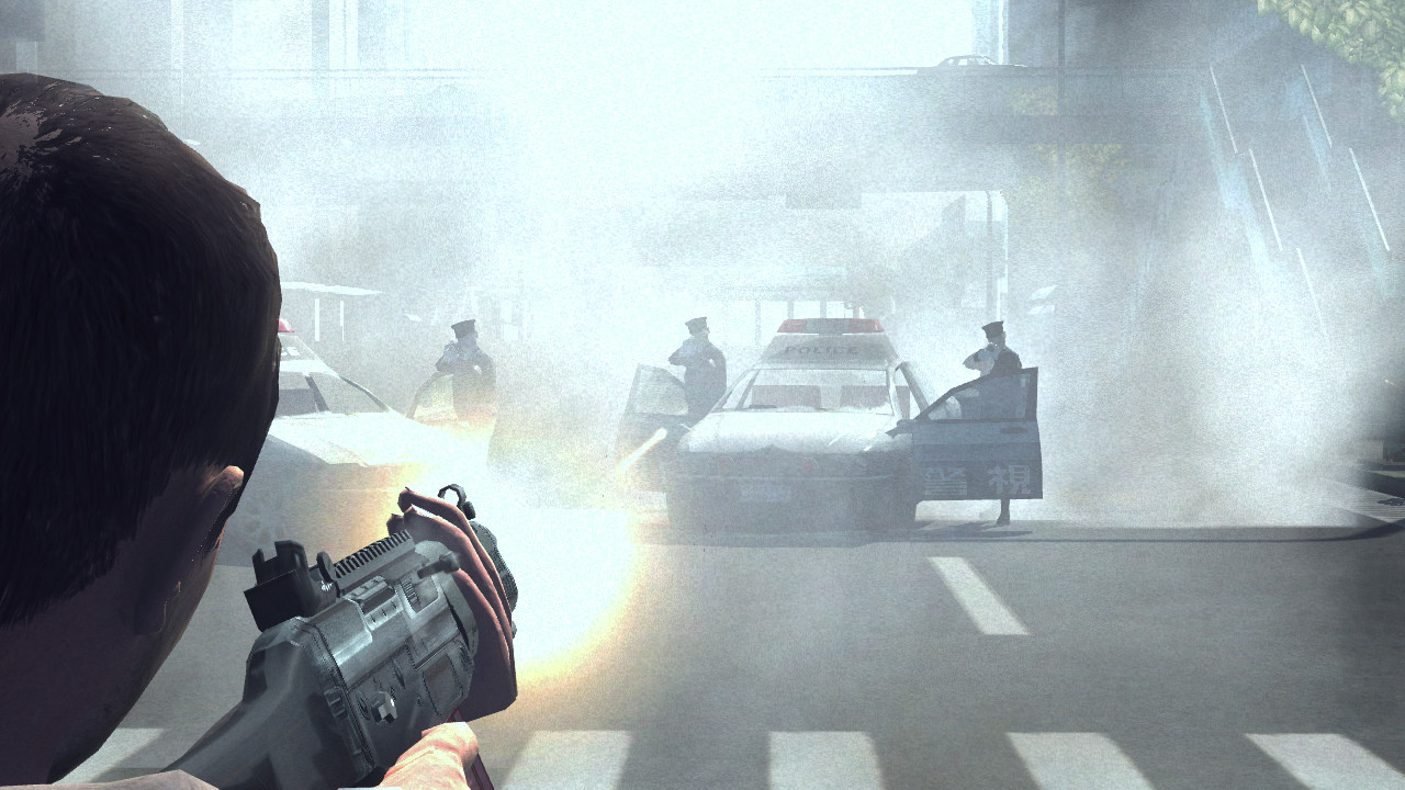 Kane & Lynch arme au poing