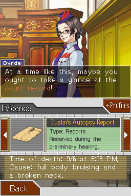 Phoenix Wright 2 en images