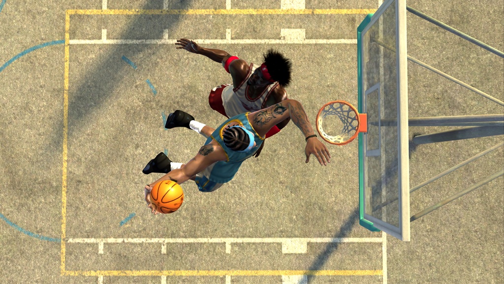 NBA Street Homecourt dans les airs