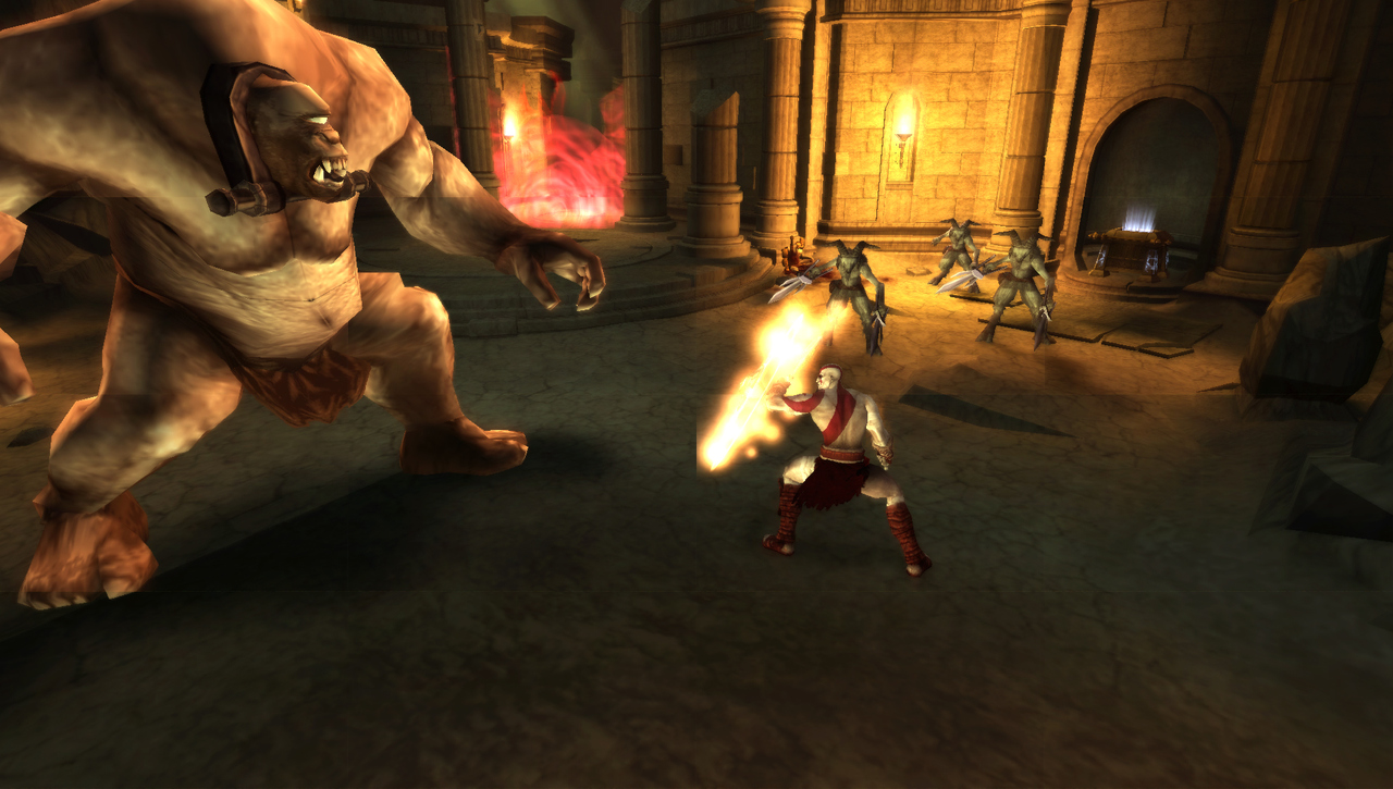 God of War PSP tabasse en images