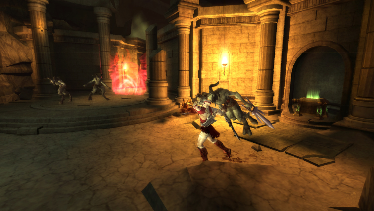God of War PSP tabasse en images