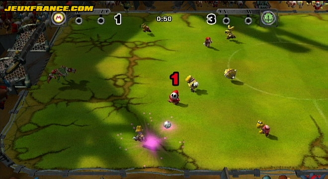 Mario Strikers Charged joue online