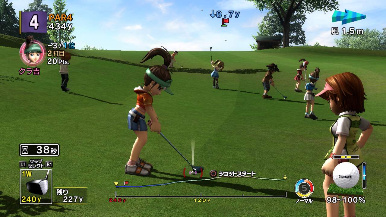 Everybody's Golf 5 jouable en ligne