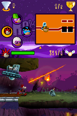 Rayman s'agite sur Nintendo DS