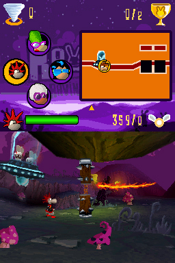 Rayman s'agite sur Nintendo DS