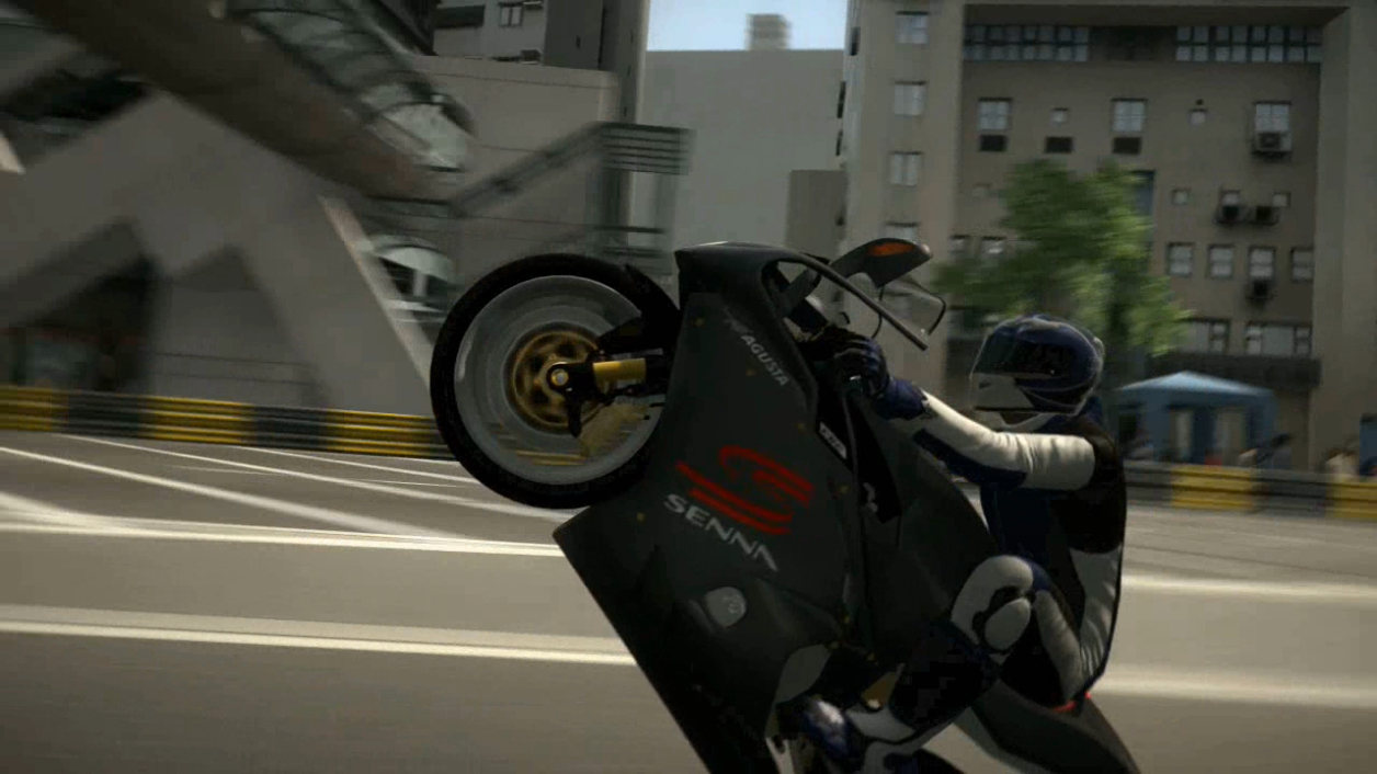 Project Gotham Racing 4 sur deux roues
