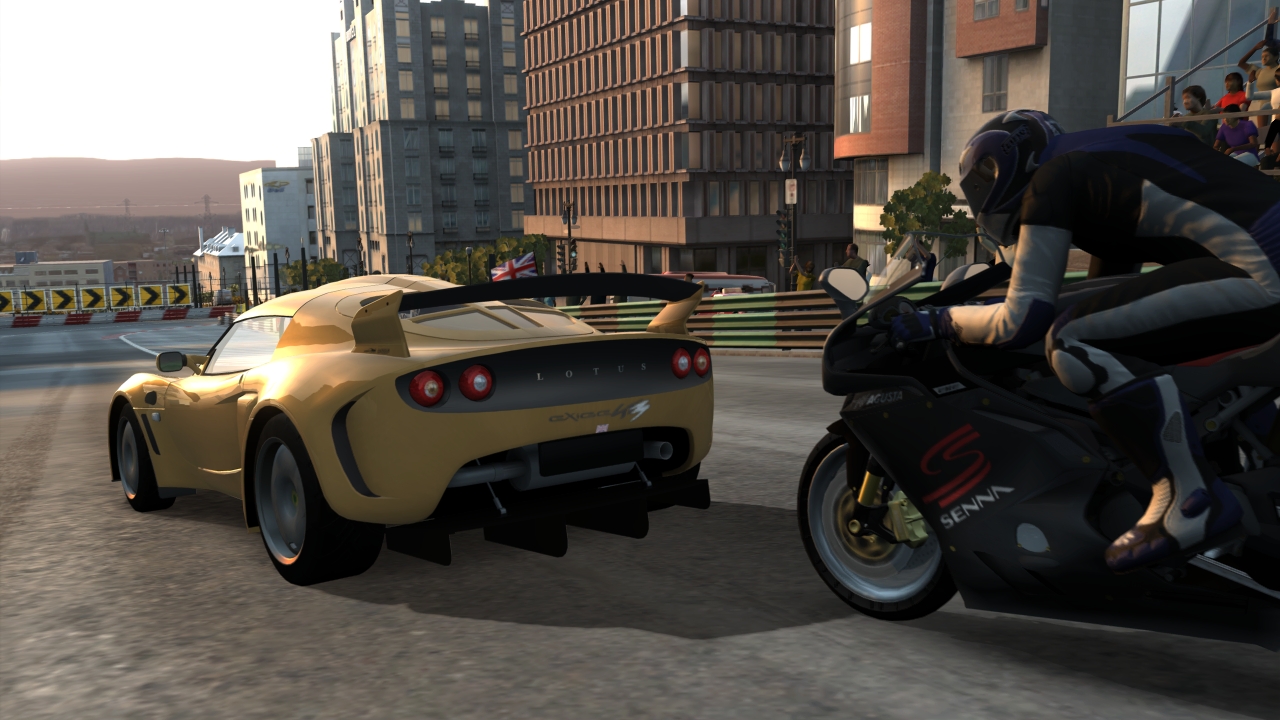 Project Gotham Racing 4 sur deux roues