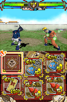 Naruto : Shinobi Retsuden en action