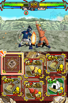 Naruto : Shinobi Retsuden en action
