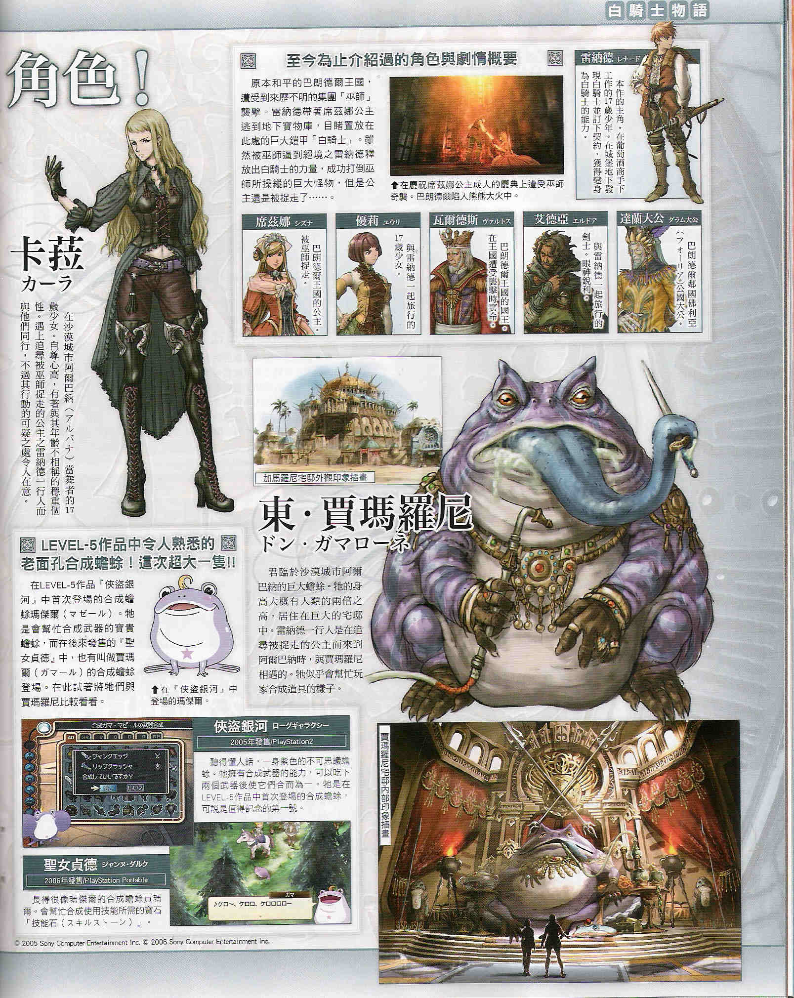 White Knight Story entre en jeu