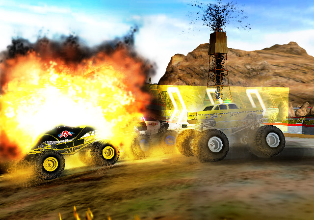 Monster 4x4 à l'affiche sur Wii