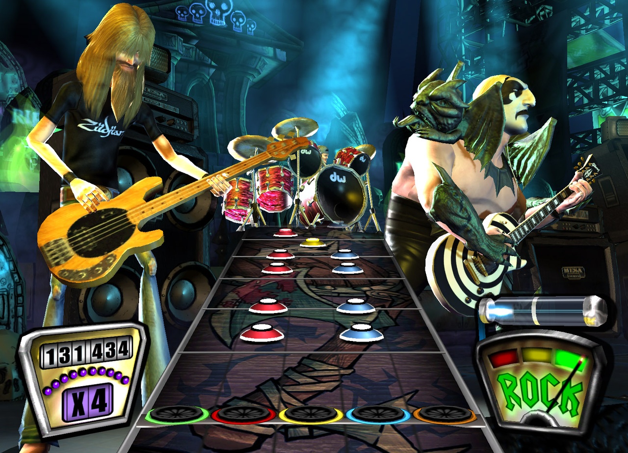 Guitar Hero II monte le son