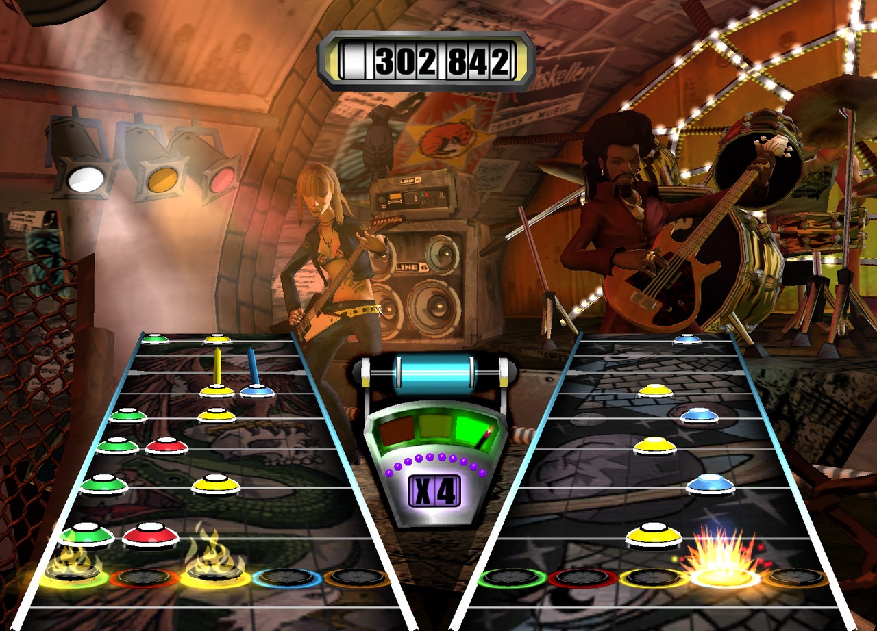 Guitar Hero II monte le son