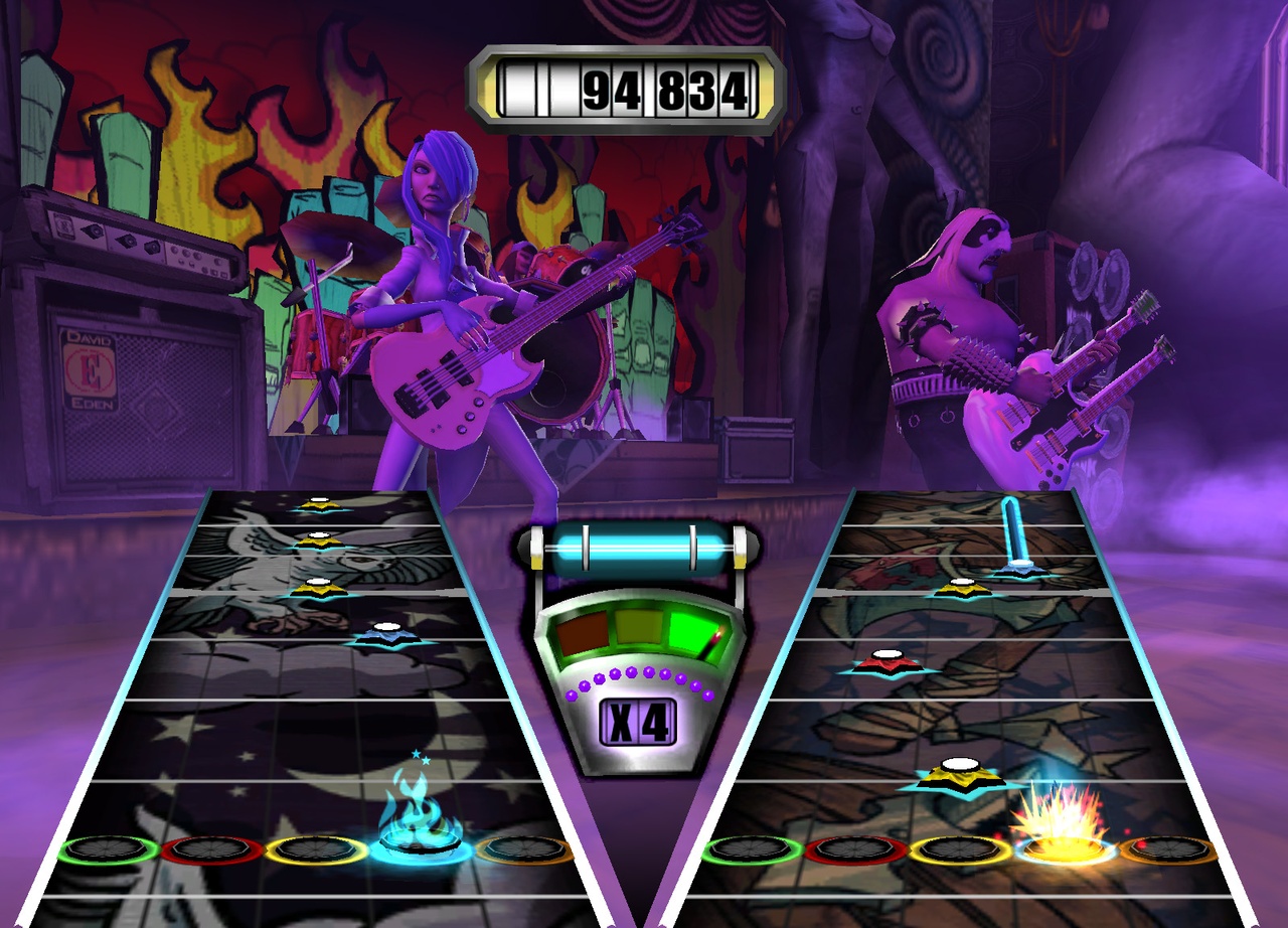 Guitar Hero II monte le son