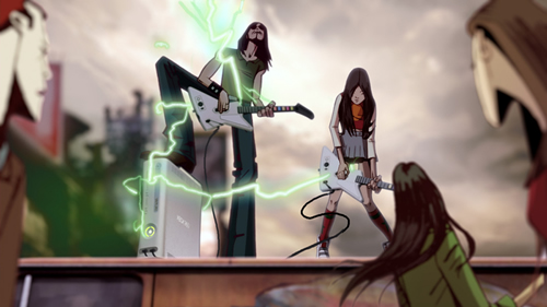 Guitar Hero II fait sa pub