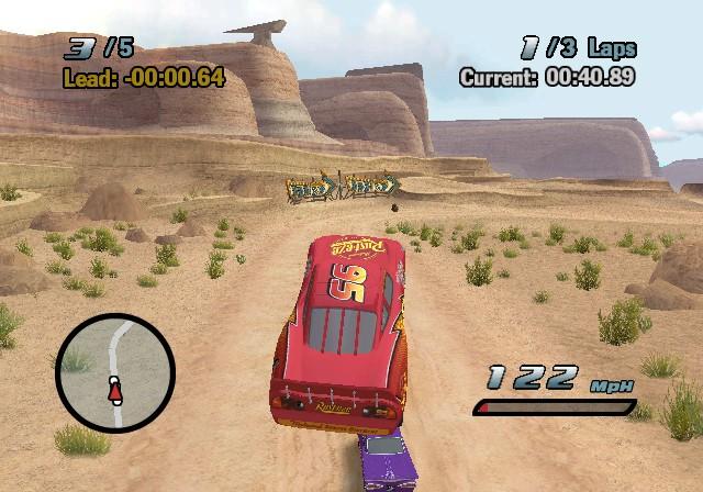 Cars en images sur Wii