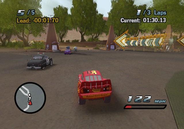 Cars en images sur Wii