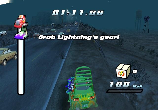 Cars en images sur Wii