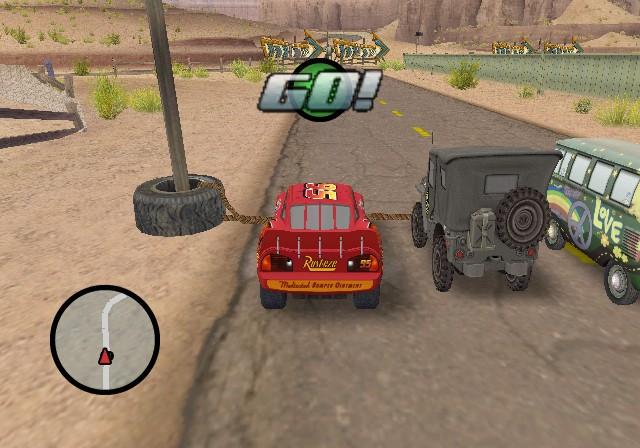 Cars en images sur Wii