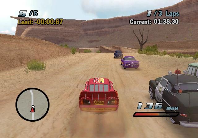 Cars en images sur Wii