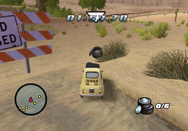Cars en images sur Wii