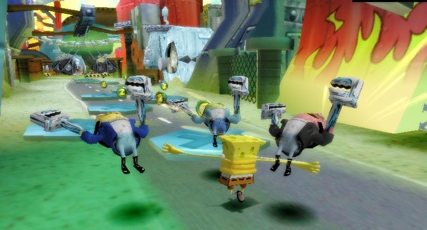 Bob l'Eponge en images sur Wii