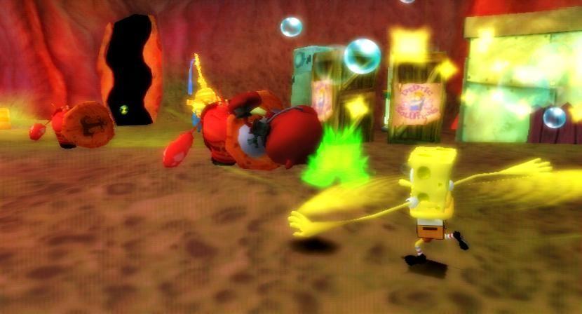 Bob l'Eponge en images sur Wii