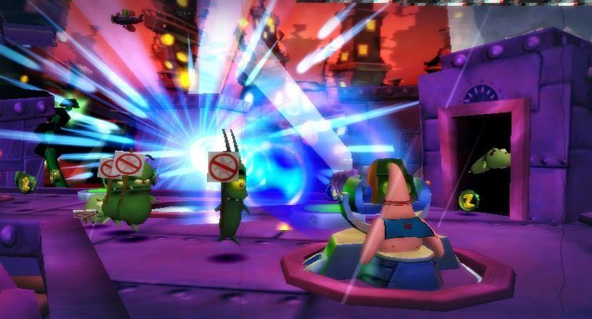 Bob l'Eponge en images sur Wii