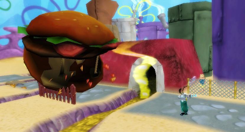 Bob l'Eponge en images sur Wii