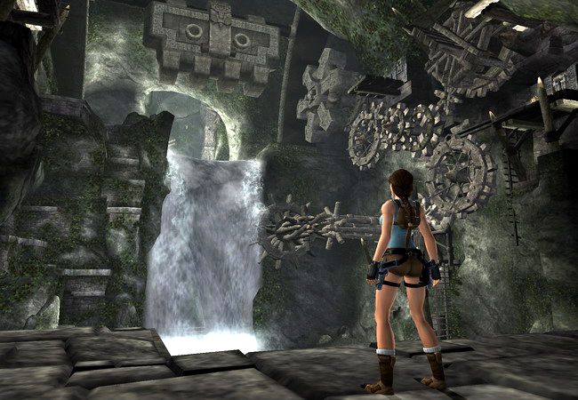 Lara Croft se prépare
