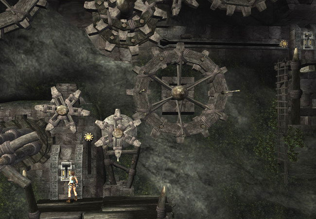 Lara Croft se prépare