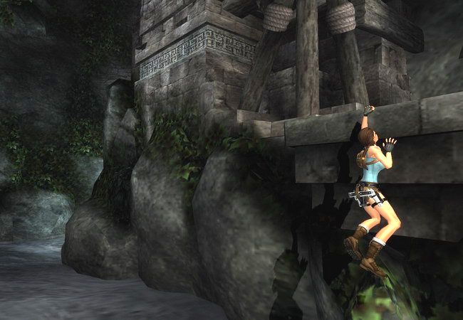 Lara Croft se prépare