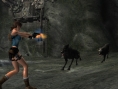 Lara Croft s'exécute en images